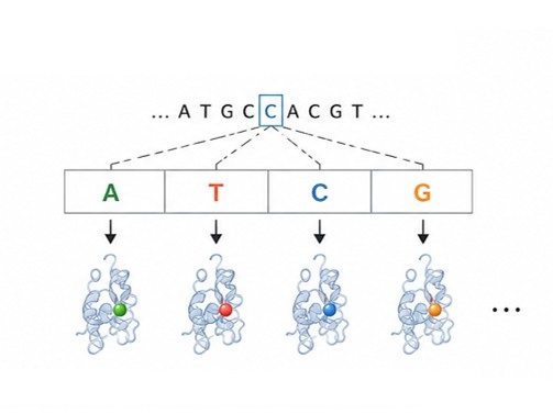 Saturation mutagenesis for comprehensive site analysis