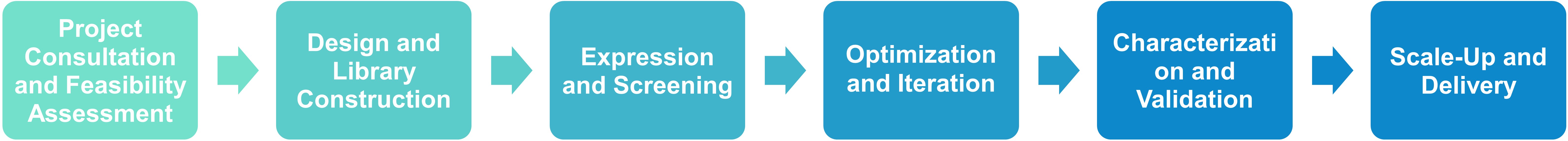 Protein engineering service workflow